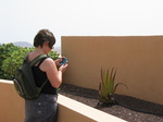 27867 Jenni making pictures of Aloe Vera at Mirador Morro Velosa.jpg